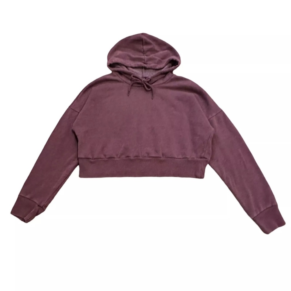 90 Degrees Long Sleeve Purple Hoodie Sweater Size Medium